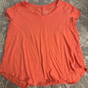 LOFT Women's coral Tee